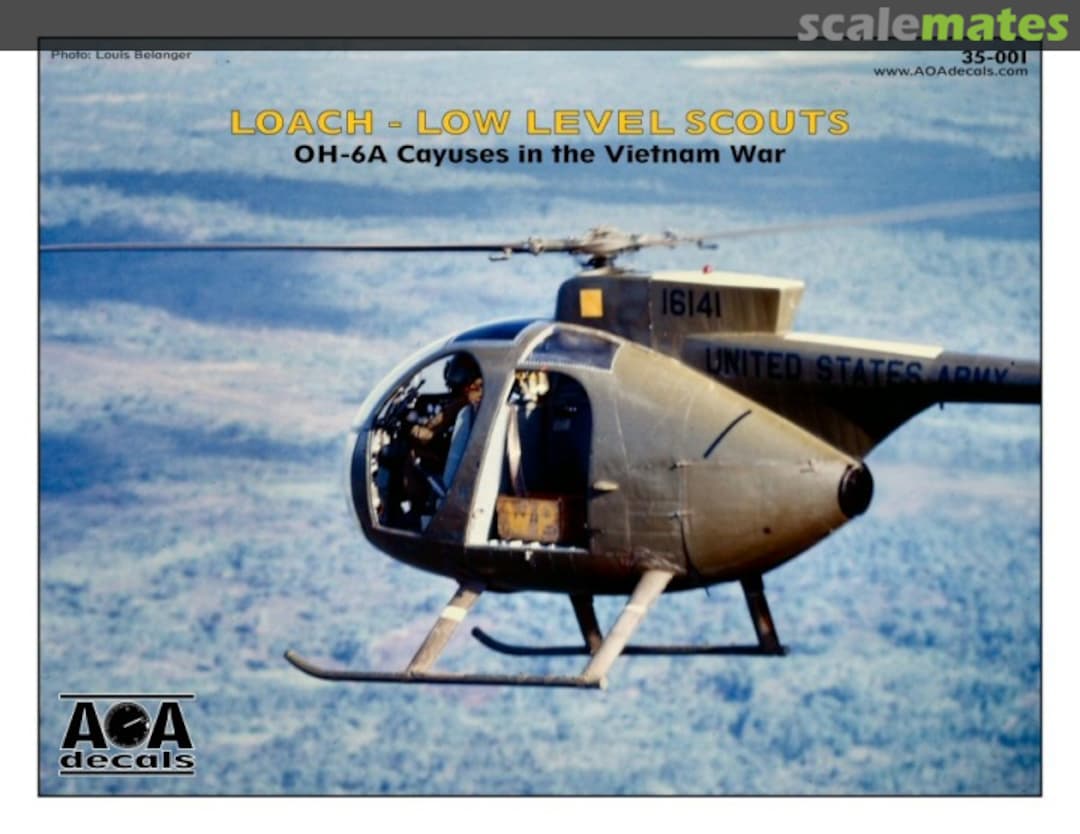 Boxart Loach - Low Level Scouts 35-001 AOA decals Boxart Loach - Low Level Scouts 35-001 AOA decals