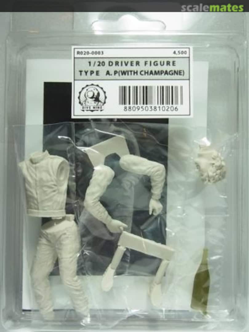 Boxart Driver Type A. Prost R020-0003 Dive Nine