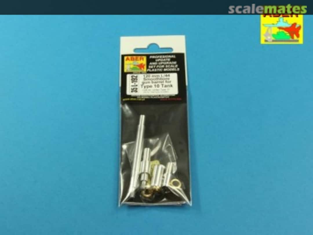 Boxart 120mm L/44 Smooth Bore Gun Barrel for Type 10 Tank 35L192 Aber Boxart 120mm L/44 Smooth Bore Gun Barrel for Type 10 Tank 35L192 Aber