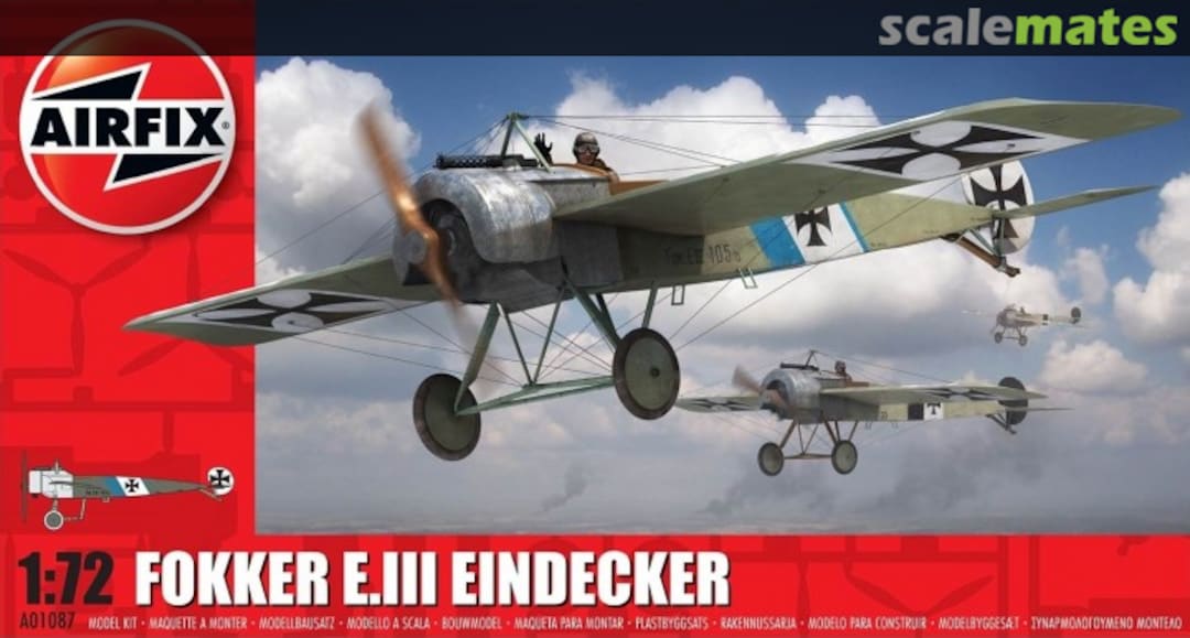 Boxart Fokker E.III Eindecker A01087 Airfix Boxart Fokker E.III Eindecker A01087 Airfix