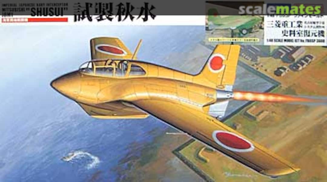 Boxart Mitsubishi J8M1 "Shusui" Restored Plane by Mitsubishi FB6SP Fine Molds Boxart Mitsubishi J8M1 "Shusui" Restored Plane by Mitsubishi FB6SP Fine Molds
