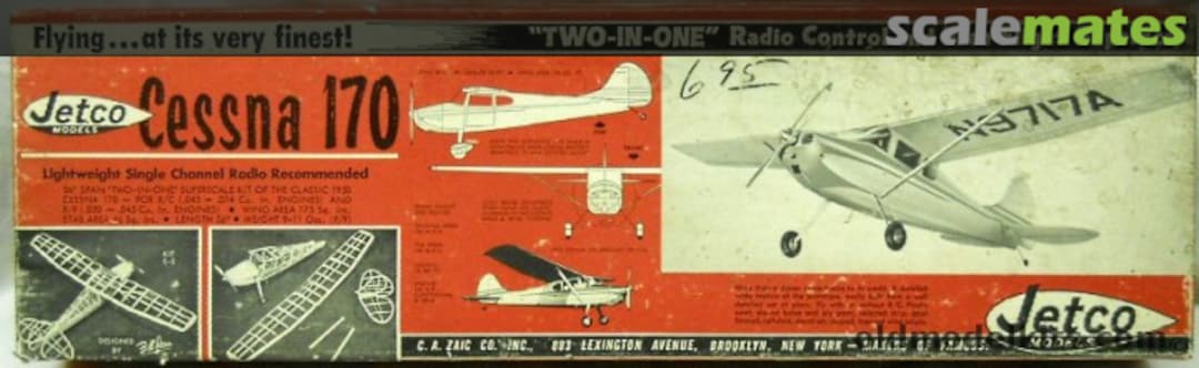 Boxart Cessna 170 S-5 Jetco Models Boxart Cessna 170 S-5 Jetco Models