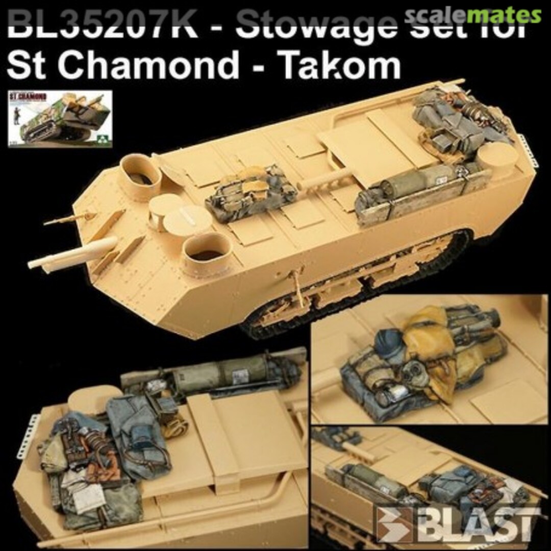 Boxart FRENCH ST CHAMOND STOWAGE SET - TAKOM BL35207K Blast Models