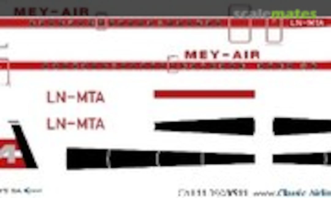1:144 Mey-Air YS-11 (Classic Airlines CA144-390) CA144-390