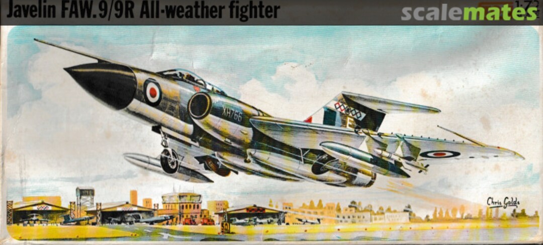 Boxart Javelin FAW.9/9R F408 FROG Boxart Javelin FAW.9/9R F408 FROG