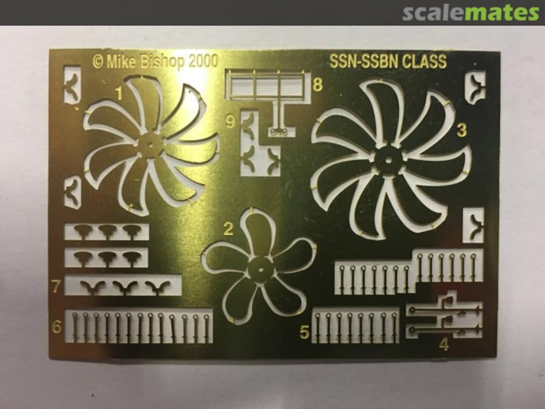 Boxart SSN & SSBN Submarines - PE external detail set YPE350SSN Yankee Modelworks Boxart SSN & SSBN Submarines - PE external detail set YPE350SSN Yankee Modelworks