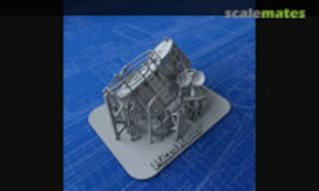 1:350 Royal Navy Type 273 Radar RDF Lantern and Office (Micro Master MM1171P) MM1171P