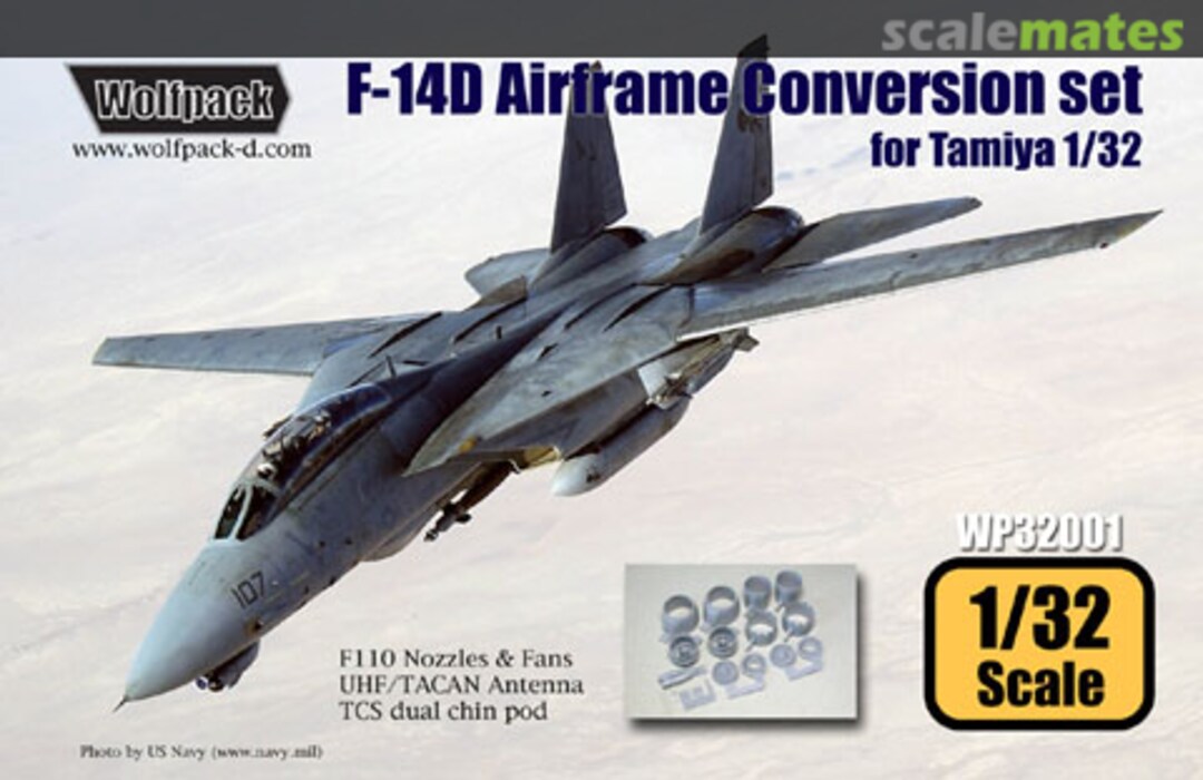 Boxart F-14D Airframe Conversion Set WP32001 Wolfpack Boxart F-14D Airframe Conversion Set WP32001 Wolfpack