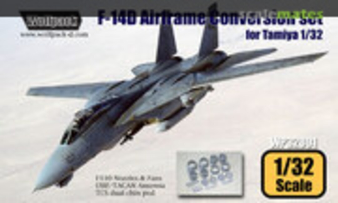 1:32 F-14D Airframe Conversion Set (Wolfpack WP32001) WP32001