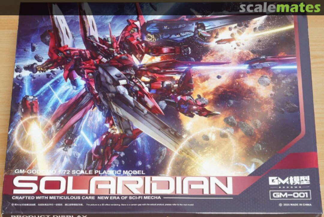 Boxart Solaridian GM-001 GM-Godomo Boxart Solaridian GM-001 GM-Godomo