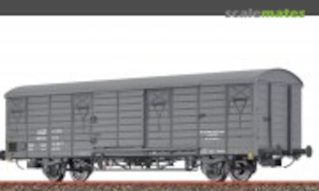 Gedeckter Güterwagen Gbs „Leuna” DR (Brawa 49934)