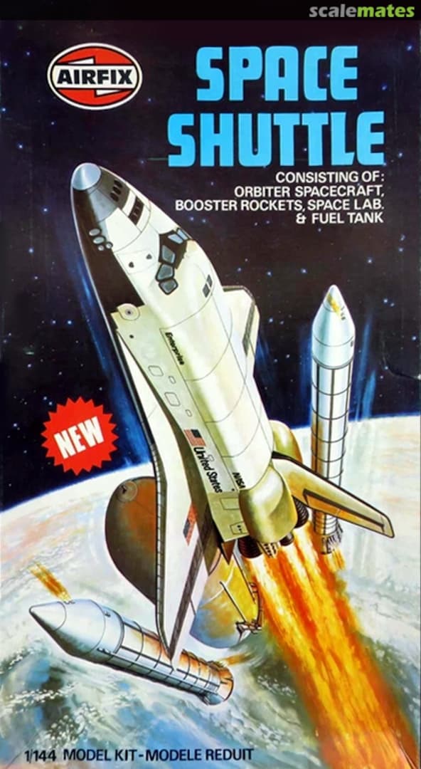 Boxart Space Shuttle 09172-1 Airfix Boxart Space Shuttle 09172-1 Airfix