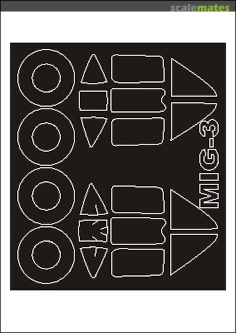 Boxart Mikoyan-Gurevich MiG-3 (early) SM48281 Montex Boxart Mikoyan-Gurevich MiG-3 (early) SM48281 Montex