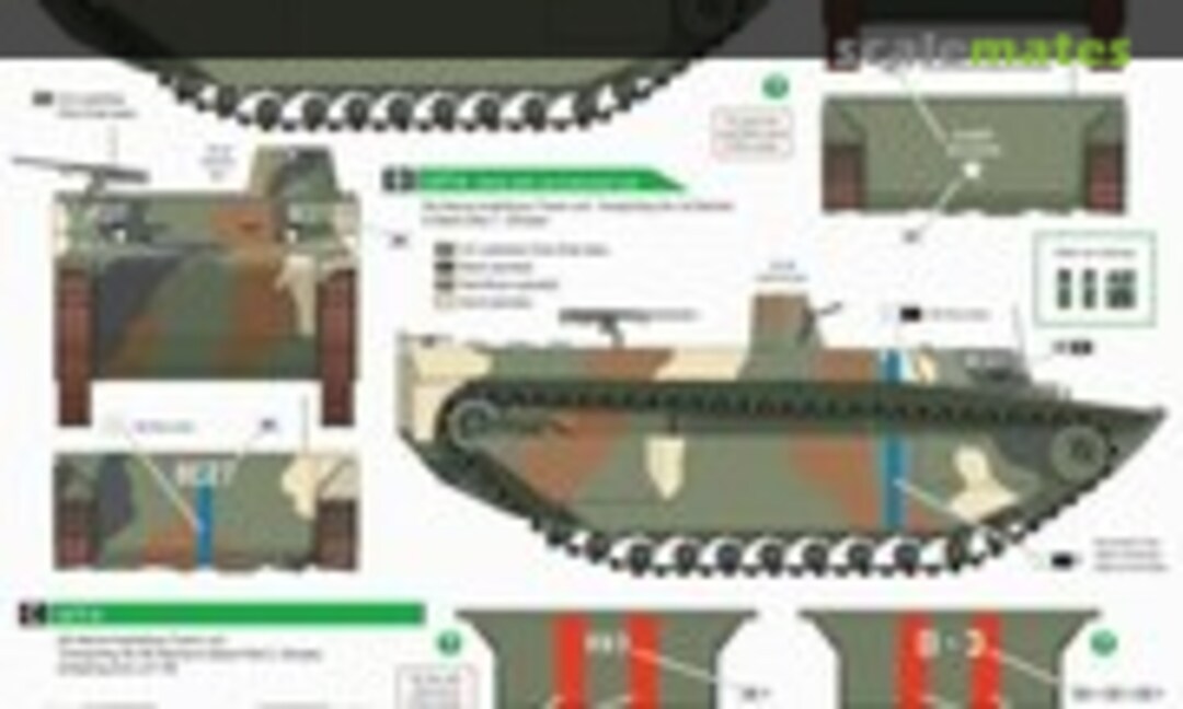 1:35 LVT-4 Amtracs on Okinawa 1945 (Bison Decals 35187) 35187