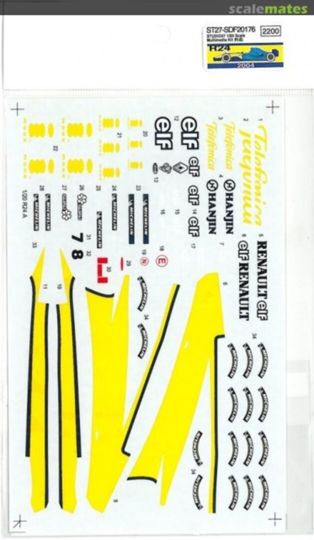 Boxart Renault R24 ST27-SDF20176 Studio27