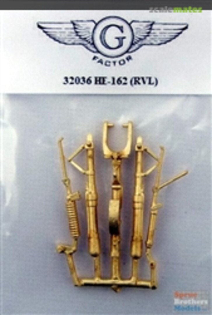Boxart He 162 - Landing Gear GFM32036 G Factor Boxart He 162 - Landing Gear GFM32036 G Factor