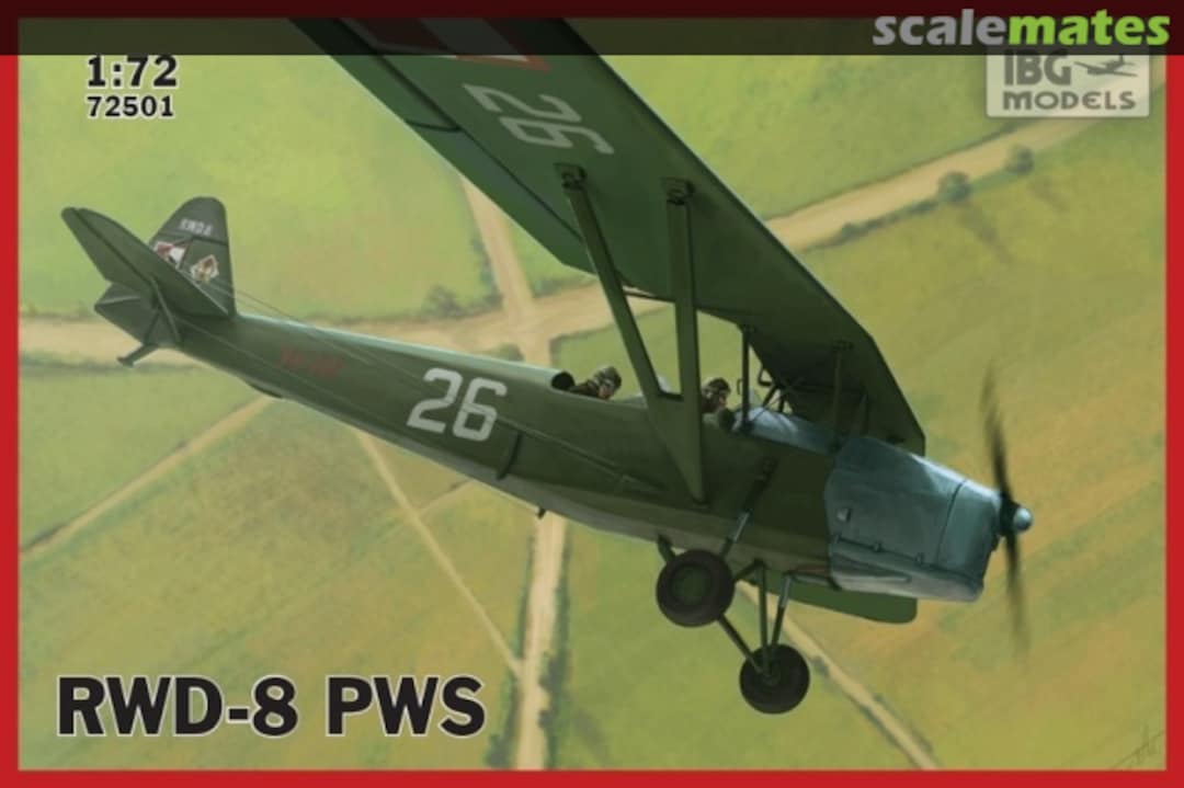 Boxart RWD-8 PWS 72501 IBG Models Boxart RWD-8 PWS 72501 IBG Models