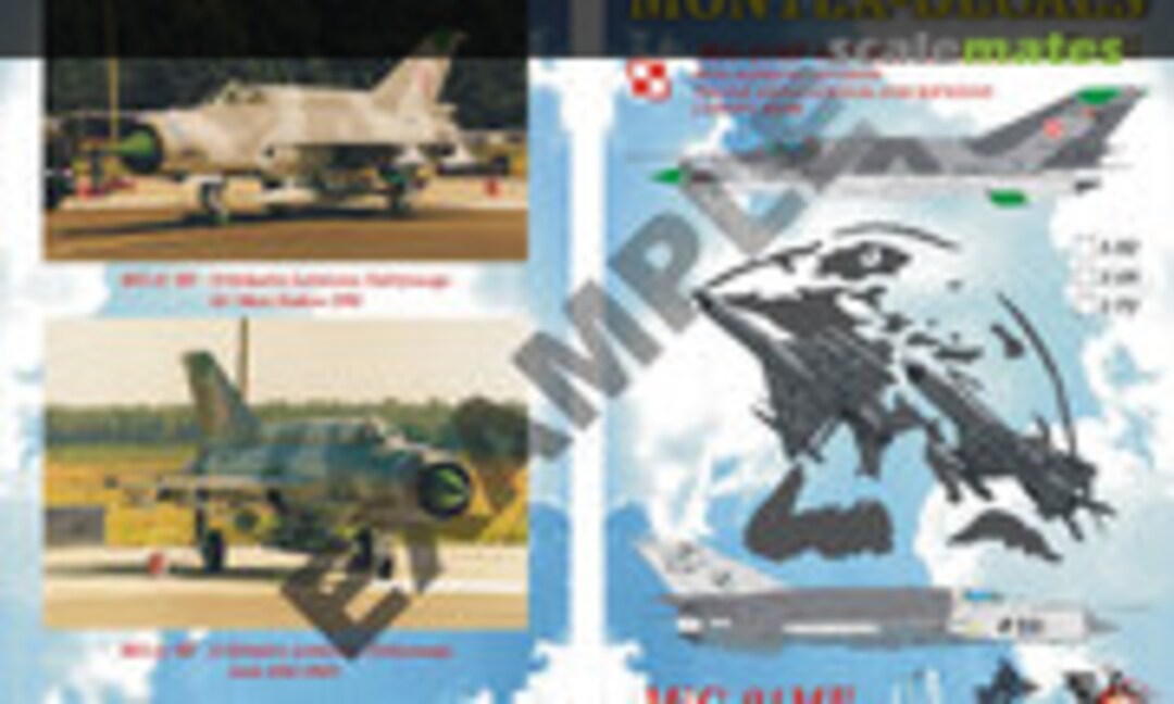 1:72 MiG-21 MF (Montex MD7201) MD7201