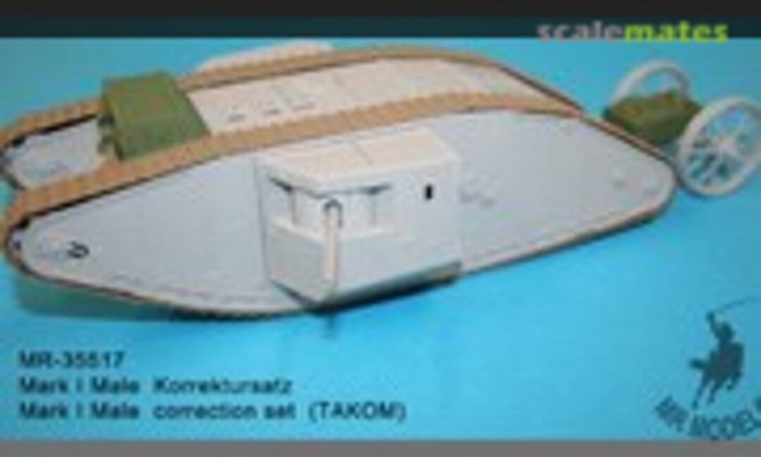 1:35 Mark I Male correction set (MR Modellbau MR-35517) MR-35517