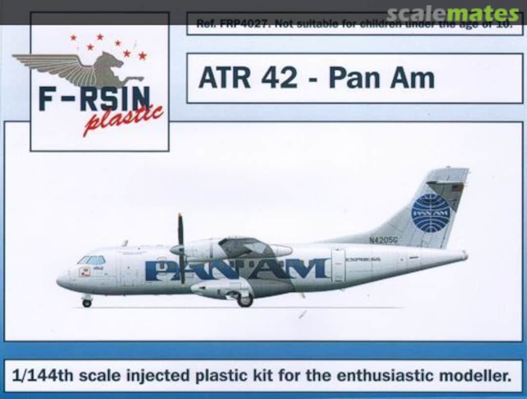 Boxart ATR 42 - Pan Am FRP4027 F-RSIN Boxart ATR 42 - Pan Am FRP4027 F-RSIN