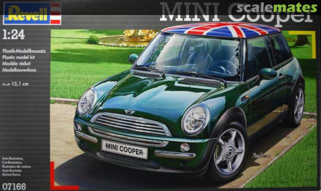 Boxart Mini Cooper 07166 Revell Boxart Mini Cooper 07166 Revell