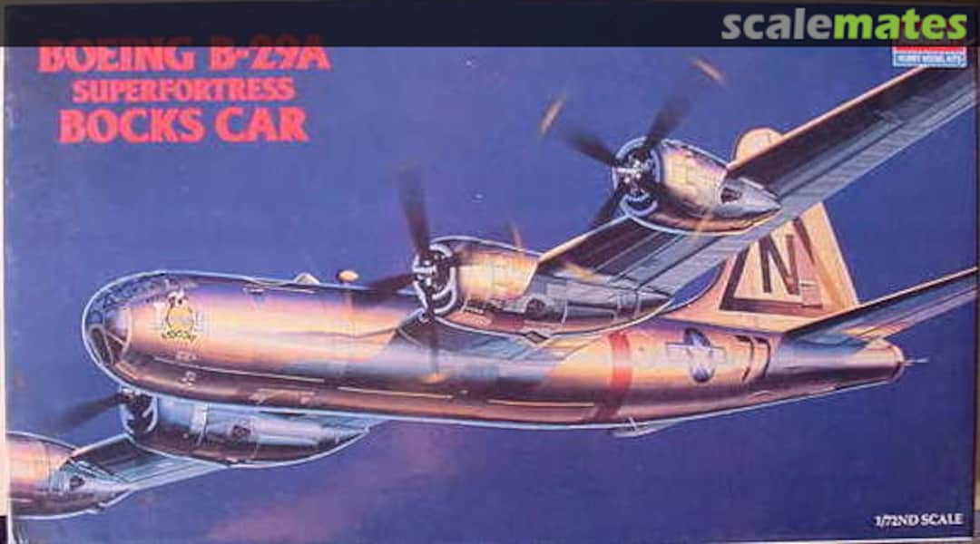 Boxart Boeing B-29A Superfortress Bockscar 2173 Academy Boxart Boeing B-29A Superfortress Bockscar 2173 Academy
