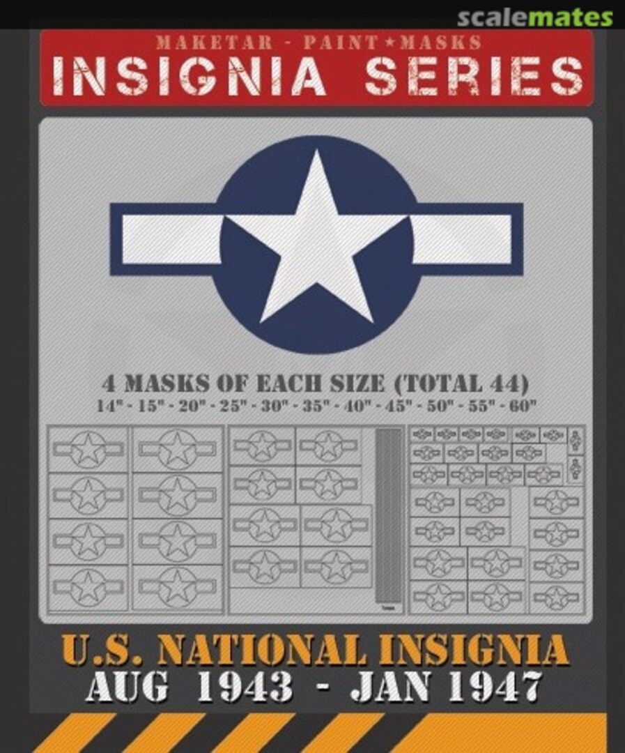Boxart U.S. Roundels 1943-1947 MM48015K Maketar Boxart U.S. Roundels 1943-1947 MM48015K Maketar