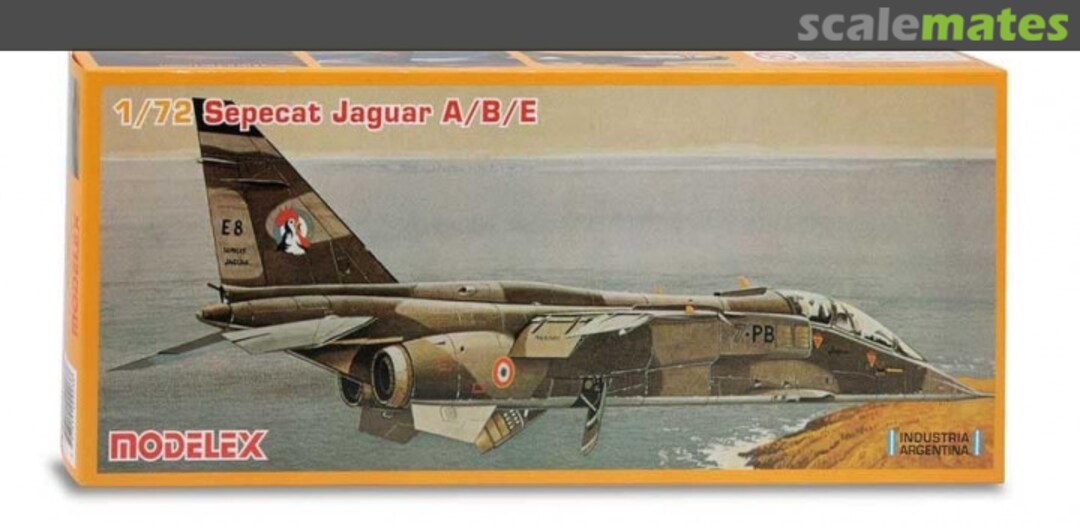 Boxart Sepecat Jaguar A/B/E 263 Modelex Boxart Sepecat Jaguar A/B/E 263 Modelex