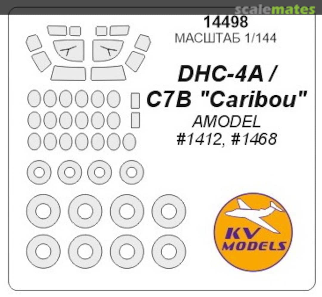 Boxart DHC-4A / C-7B "Caribou" 14498 KV Models