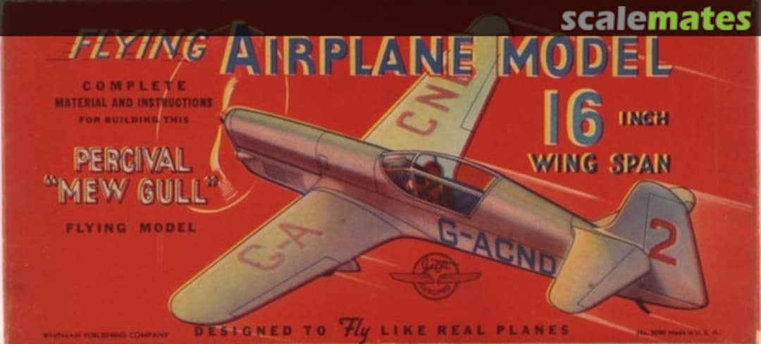 Boxart Percival Mew Gull 3090 Ace Whitman Boxart Percival Mew Gull 3090 Ace Whitman