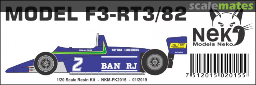 Boxart Model F3-RT3/82 NKM-FK2015 Neko Models
