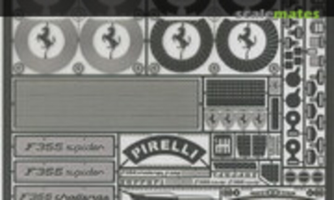 1:24 F355 spider Mechanical parts Set (Acu-Stion ATS-7652) ATS-7652