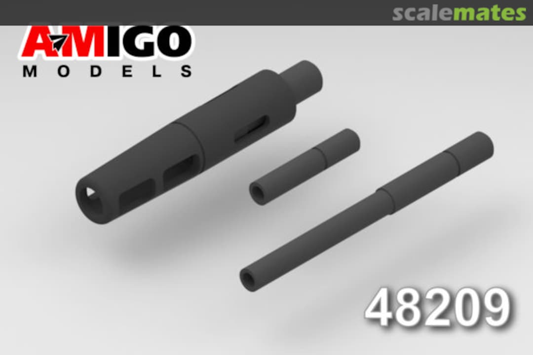 Boxart N-37D & NR-23 gun barrels 48209 Amigo Models Boxart N-37D & NR-23 gun barrels 48209 Amigo Models