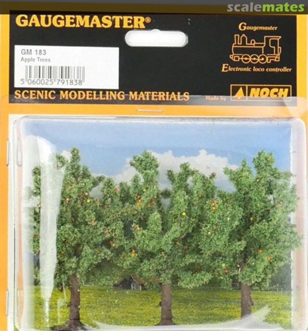 Boxart Tree Set - Apple (3) GM183 Gaugemaster