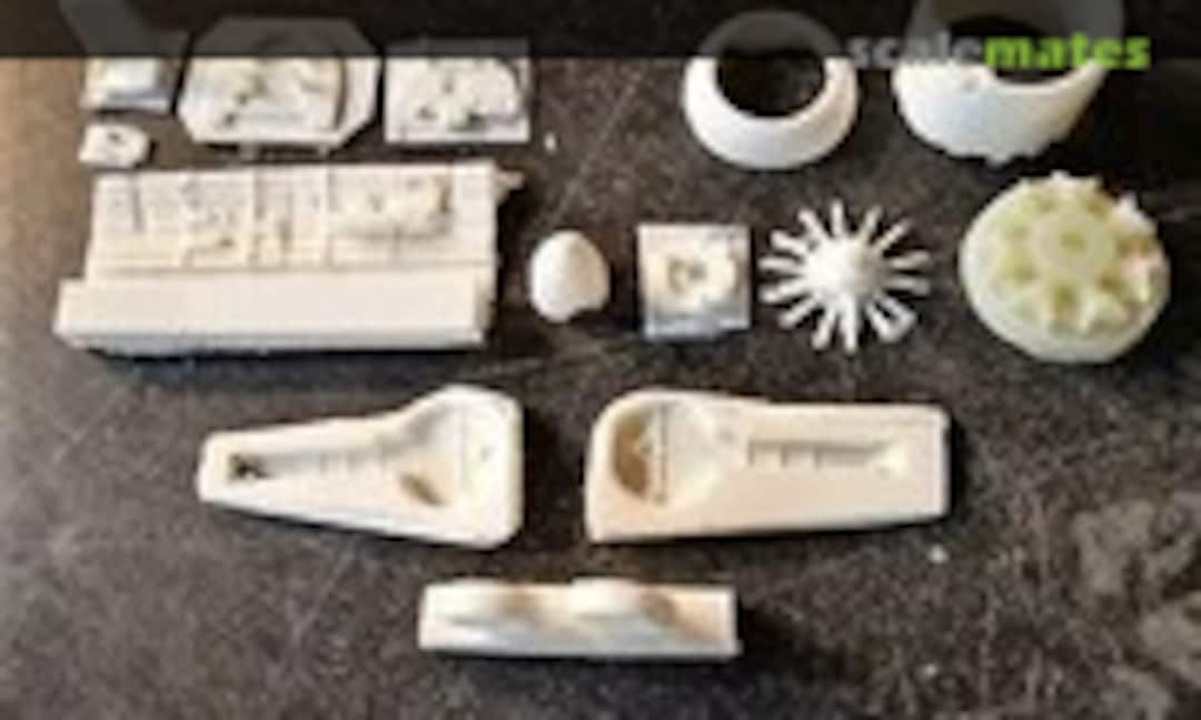 1:48 Resin Update set for Monogram Classic Japanese Zero (Wilde Sau Resin )