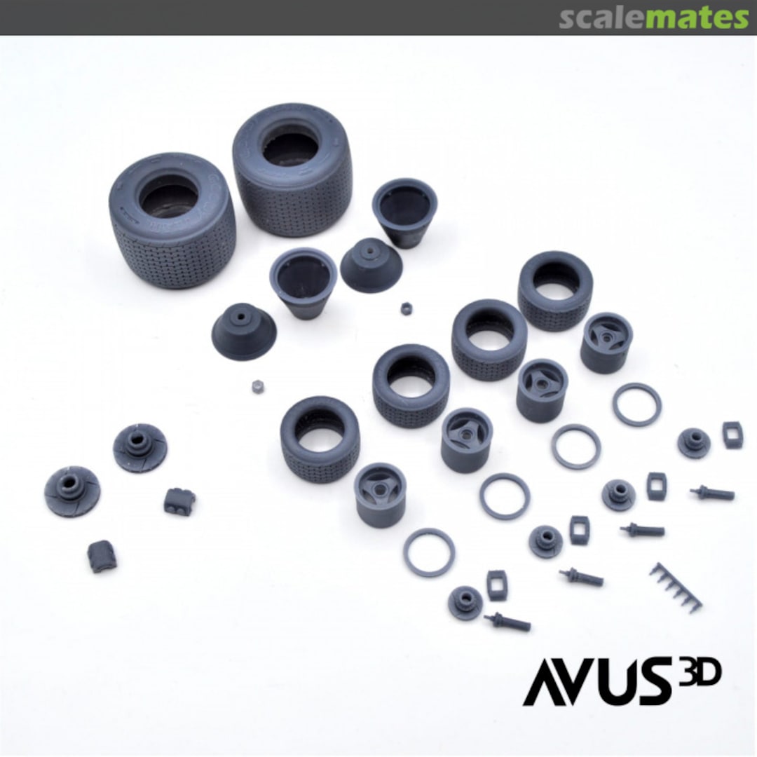 Boxart P34 rain tyre set Avus3D Boxart P34 rain tyre set Avus3D