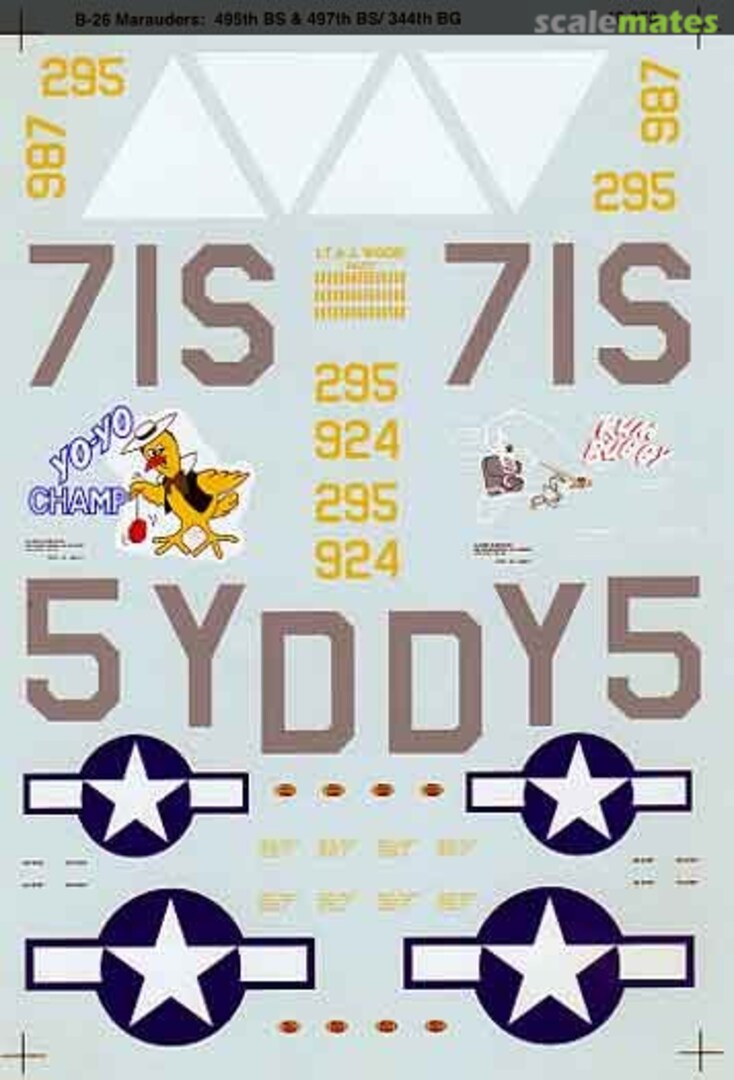 Boxart B-26 Marauders 48-953 Microscale Boxart B-26 Marauders 48-953 Microscale