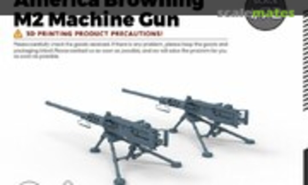 1:72 America Browning M2 Machine Gun (SSMODEL SSG72202)