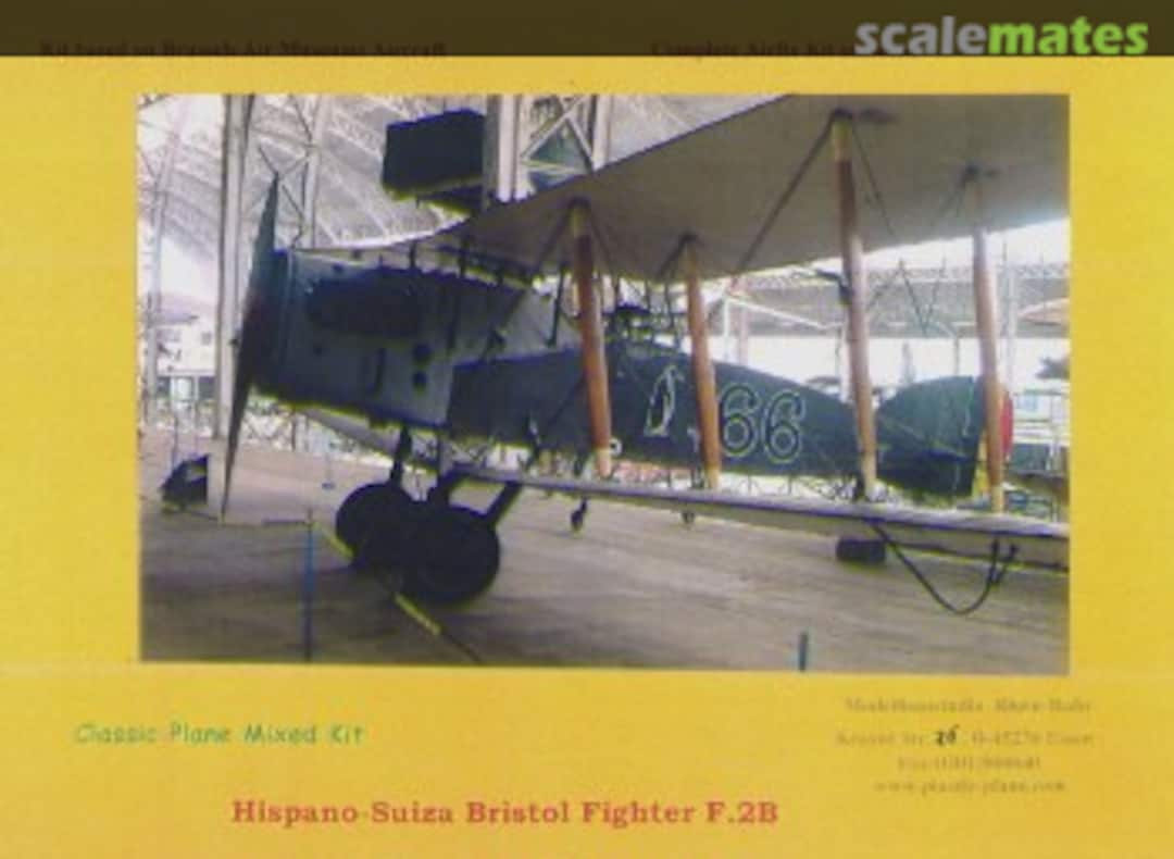 Boxart Hispano-Suiza Bristol Fighter F.2B CPM 48 Classic Plane Boxart Hispano-Suiza Bristol Fighter F.2B CPM 48 Classic Plane