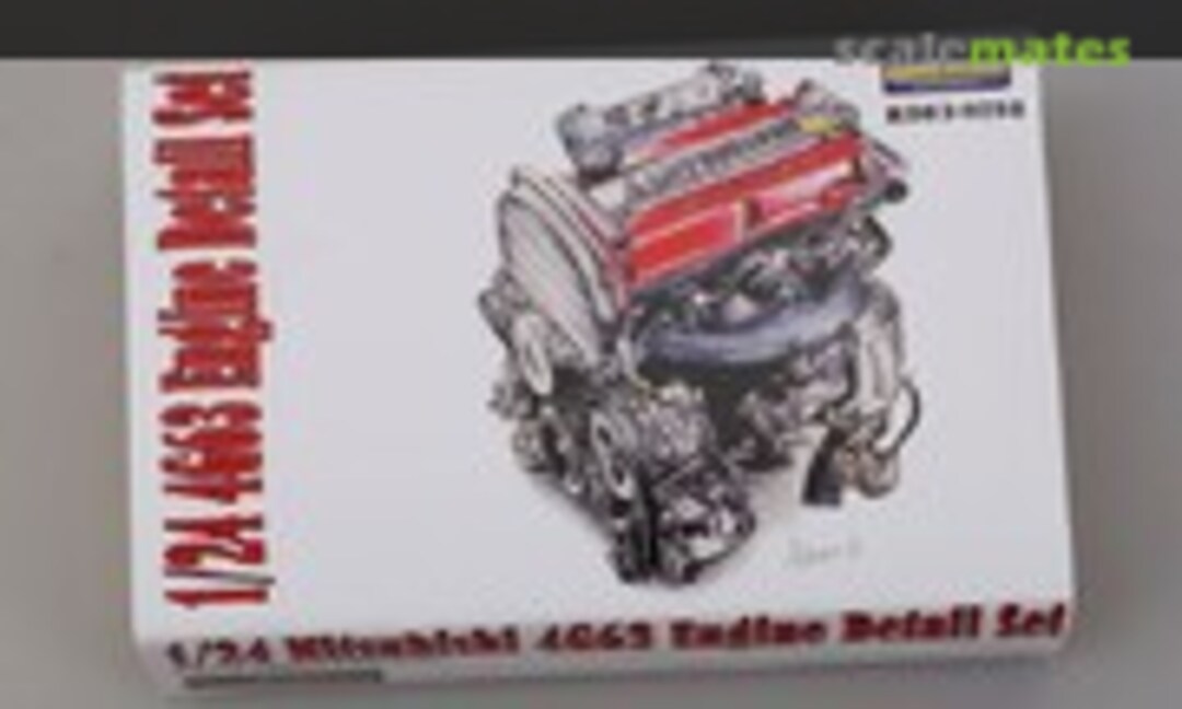 1:24 Mitsubishi 4G63 Engine Detail Set for Lancer Evolution VII (Hobby Design HD03-0298) HD03-0298