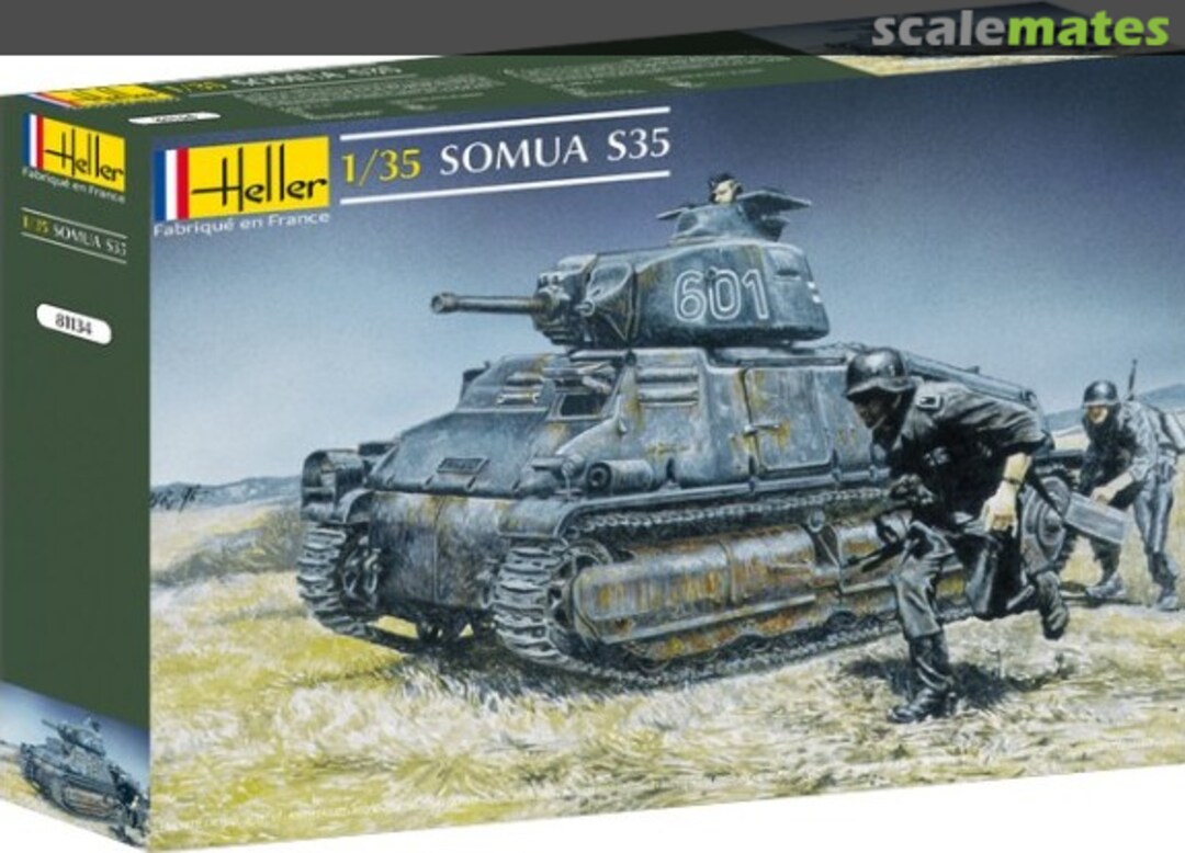 Boxart SOMUA S35 81134 Heller Boxart SOMUA S35 81134 Heller