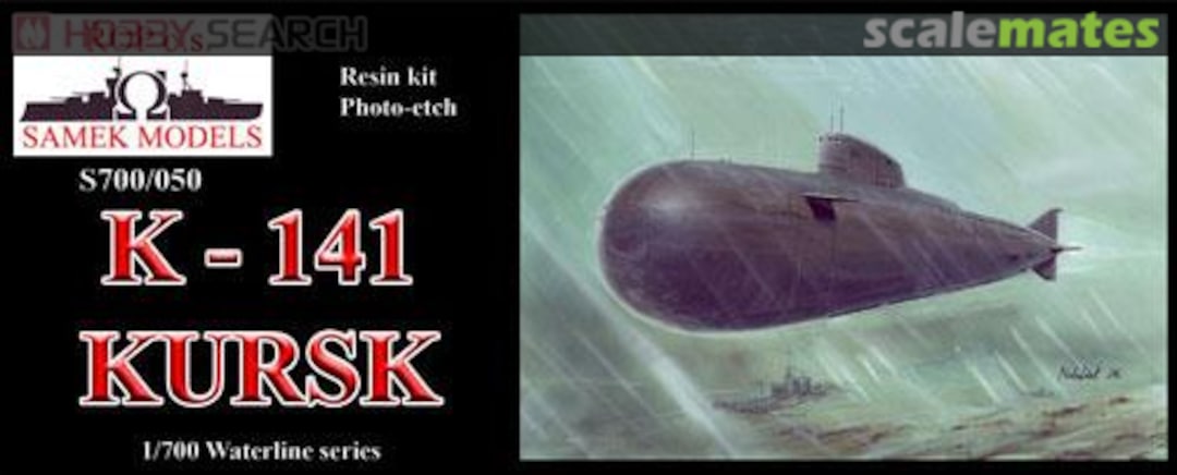 Boxart K-141 Kursk S700/050 ROP o.s. Samek Models Boxart K-141 Kursk S700/050 ROP o.s. Samek Models