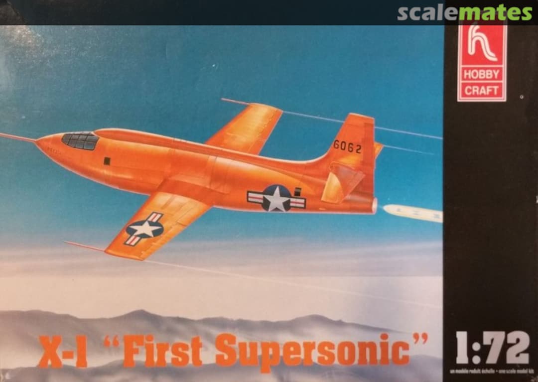 Boxart X-1 "First Supersonic" HC1366 Hobbycraft