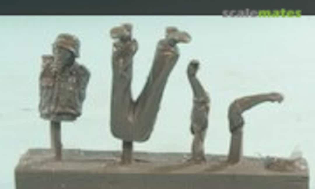 1:35 Gasmask Greg German tank commander 1:35 (HT scale models HTG001) HTG001