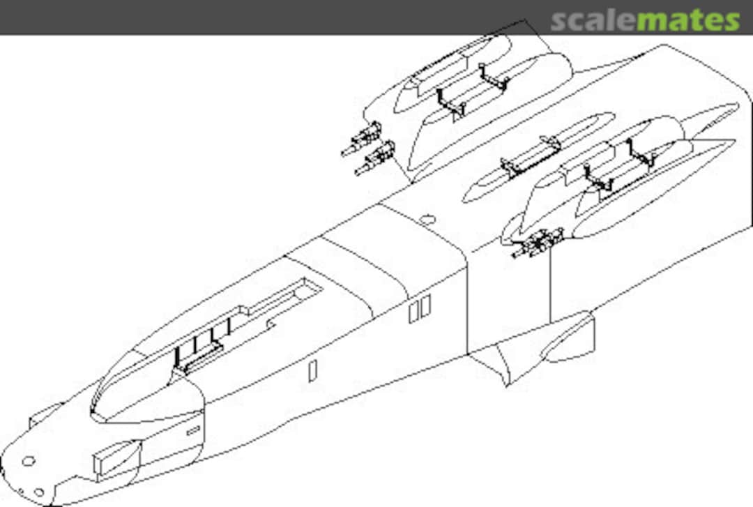 Boxart OV-10D+ Armament Set 7100 CMK Boxart OV-10D+ Armament Set 7100 CMK