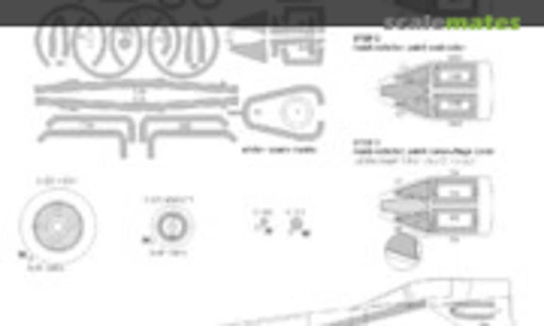 1:48 MiG-25PD EXPERT kabuki masks (New Ware NWAM0447) NWAM0447