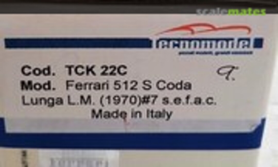 Ferrari 512 S #1026 SEFAC (Tecnomodel TCK22C)