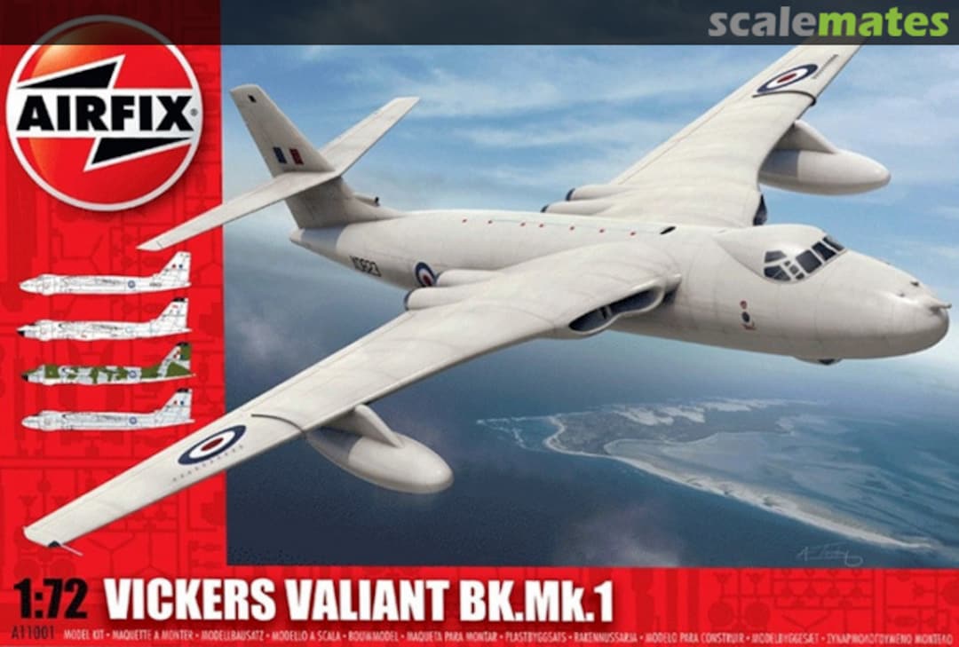 Boxart Vickers Valiant BK.Mk.1 A11001 Airfix Boxart Vickers Valiant BK.Mk.1 A11001 Airfix