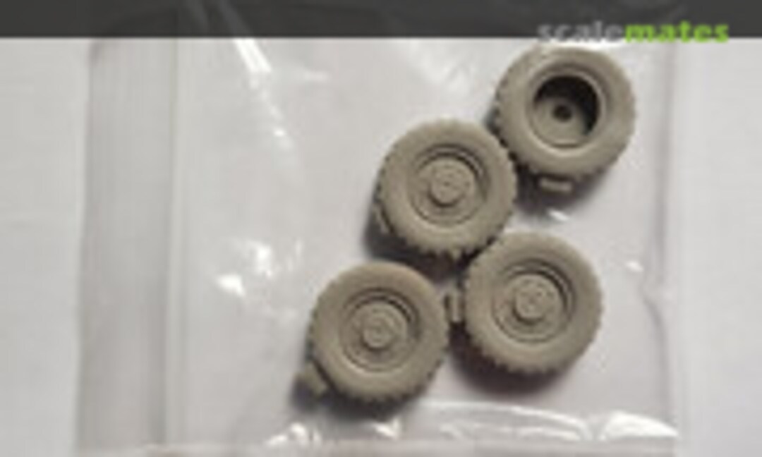 1:48 Jackal Replacement wheels (Red Zebra Limited none) none