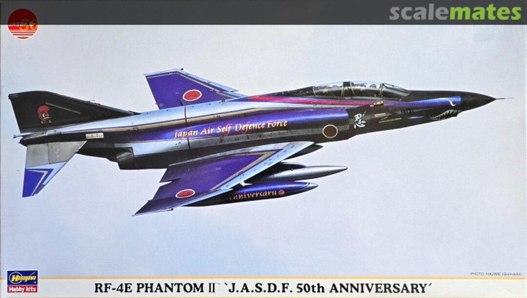 Boxart RF-4E Phantom II `J.A.S.D.F. 50th Anniversary´ 00762 Hasegawa